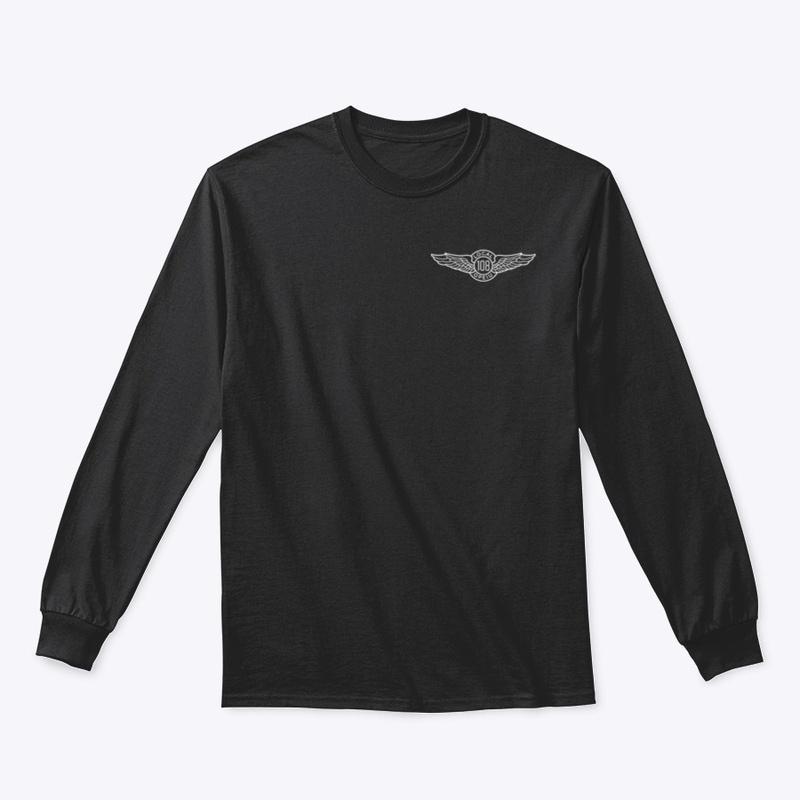 Long Sleeve Shirt White Logo